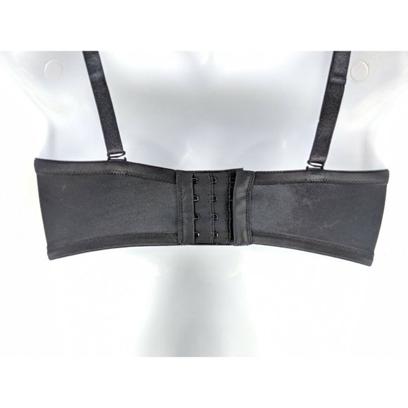 Maidenform Bra Sz 34D Love My Lift Push Up Multi Way Strapless Black - Picture 5 of 8